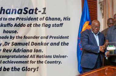 GhanaSat-1, Ghana’s first satellite orbit- presentation