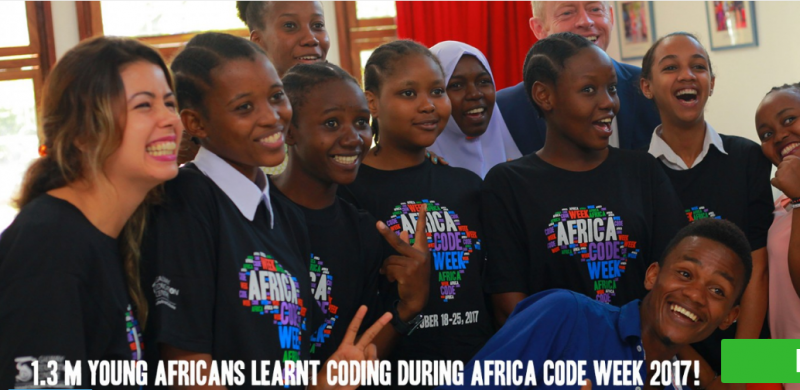 Africa Code Week Trains 1.3 Million African Youths How to Code