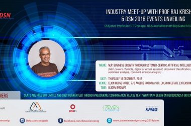 Meet Microsoft Big Data Evangelist, Prof Raj Krishna at the Data Science Industry Meet Up