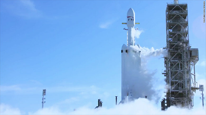 SpaceX’s Falcon Heavy Rocket Launch Was YouTube’s 2nd Biggest Live