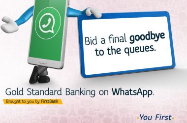 First Bank is Latest to Bring Banking Services onto the Whatsapp Business Platform