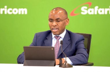 Safaricom CEO Peter Ndegwa
