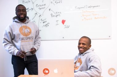 OjaExpress founders - Boyede Sobitan and Fola Dada