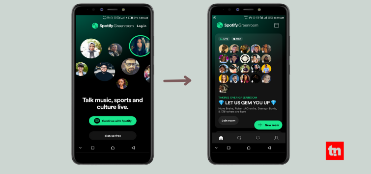 5 things you should know about Spotify Greenroom, the Clubhouse rival with a podcast feature for creators