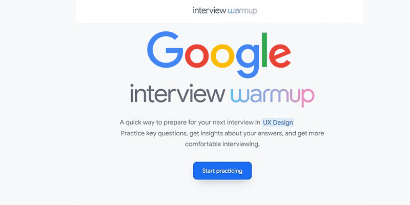 Prepare for your next interview with Google's latest tool "Interview Warmup"