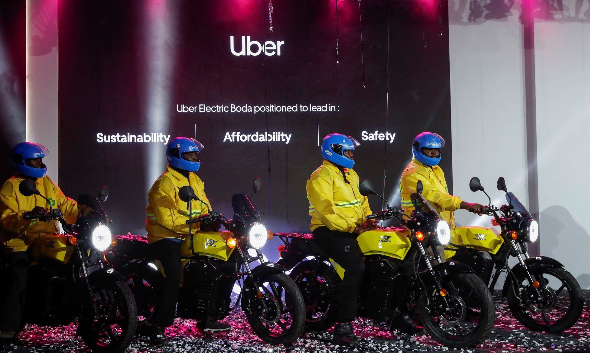 Launching "Electric Boda" in Kenya, Uber positions as e-hailing for the future
