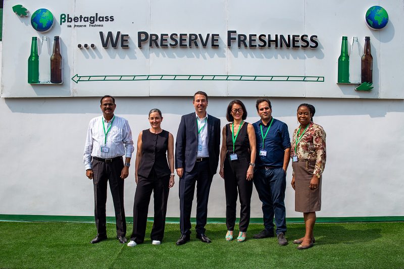 Tour of Beta Glass, a 50-year-old company producing over 650m bottles per year in its fully automated plant