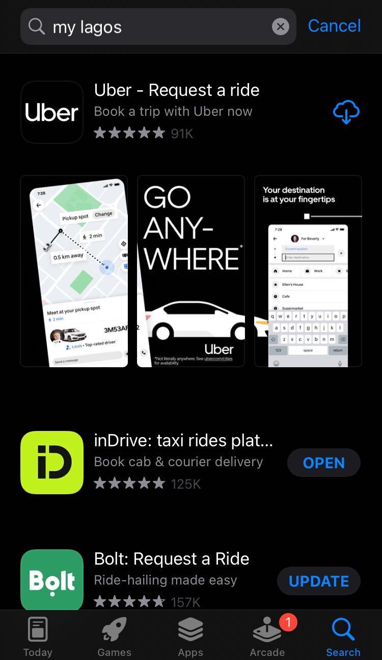 After launch, "MyLagos App" goes missing on Google Playstore