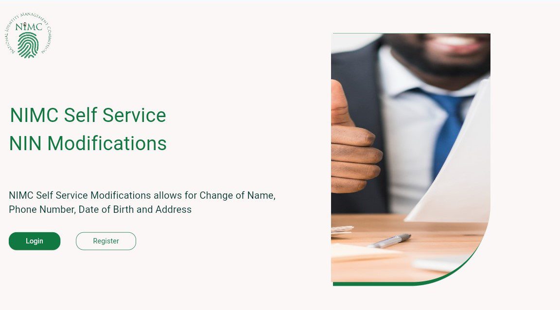 NIN data modification