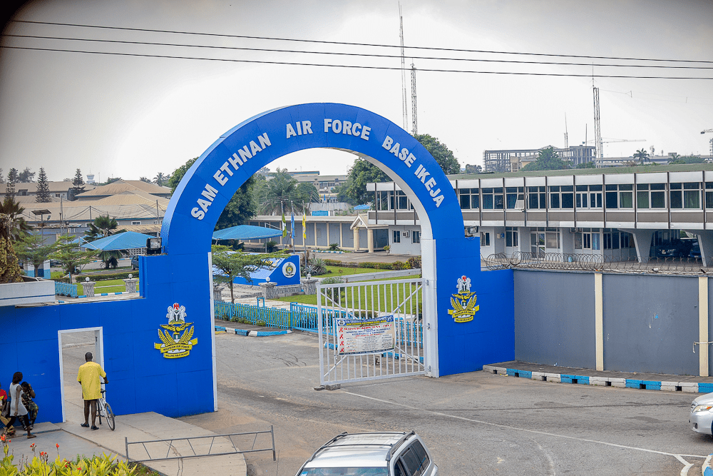 Sam Ethnan Air Force Base in Ikeja