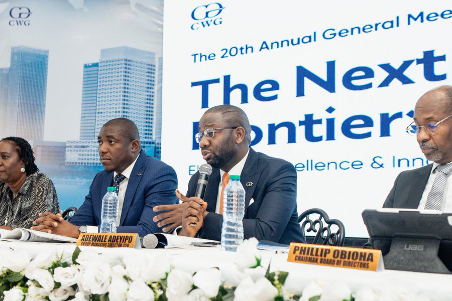 CWG reports N1.48 billion profit after tax in Q1 2025, 500% increase YoY