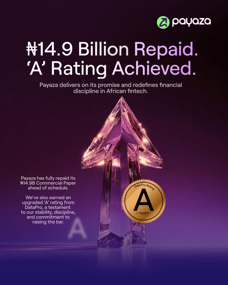 Payaza celebrates redemption of ₦14.97 billion Commercial Paper