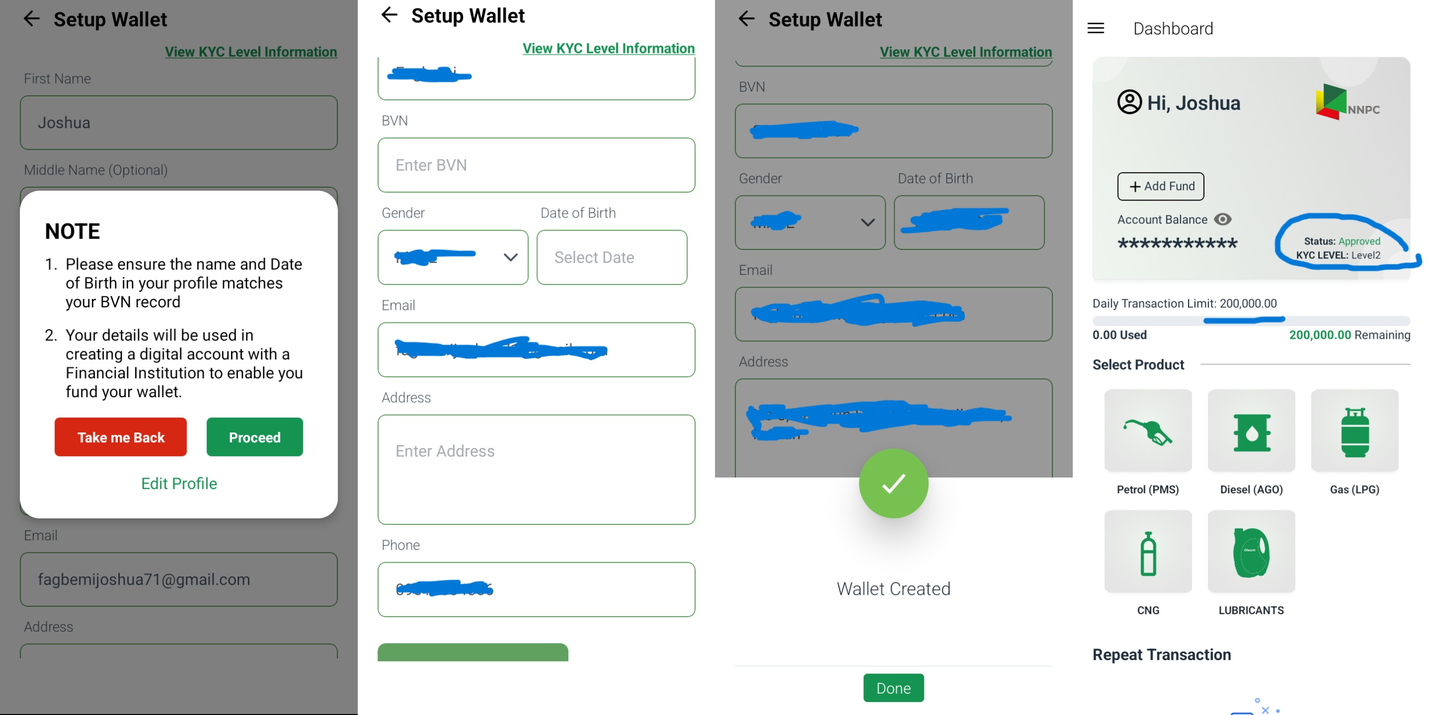 A step-by-step guide on navigating the NNPC Fuel App