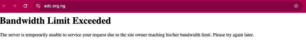 African Democratic Congress ADC party website