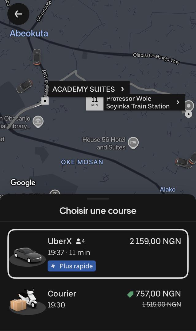 How Bolt, Uber drivers in Abeokuta renegotiate app prices by over 100%