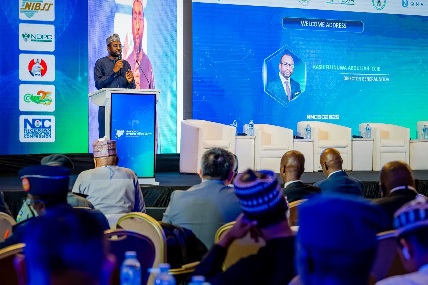 NITDA’s Director-General, Malam Kashifu Inuwa at National Cybersecurity Conference (NCSC)