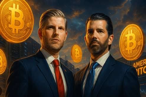 Eric and Donald Trump Jr,