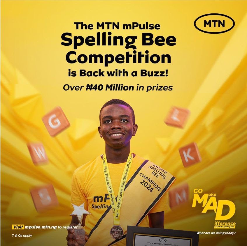 MTN launches seventh edition of mPulse Spelling Bee