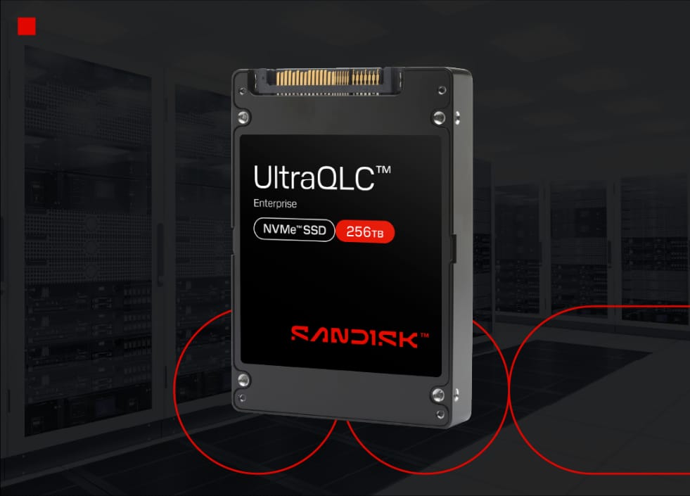 Sandisk Showcases UltraQLCTM Technology Platform with Milestone Enterprise SSD Capacity at FMS 2025