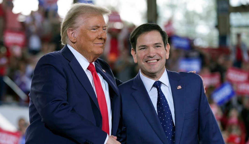 US President, Donald Trump and Secretary of State, Marco Rubio. (Image Credit: AP News).