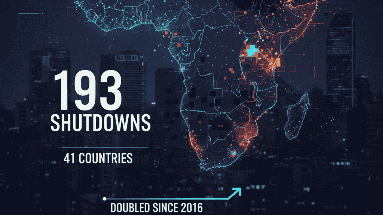 Internet Shutdowns in Africa since 2016