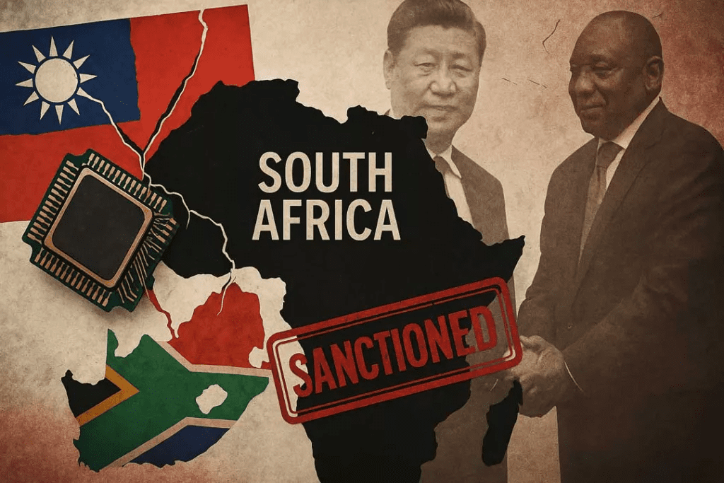 Taiwan x South Africa x China