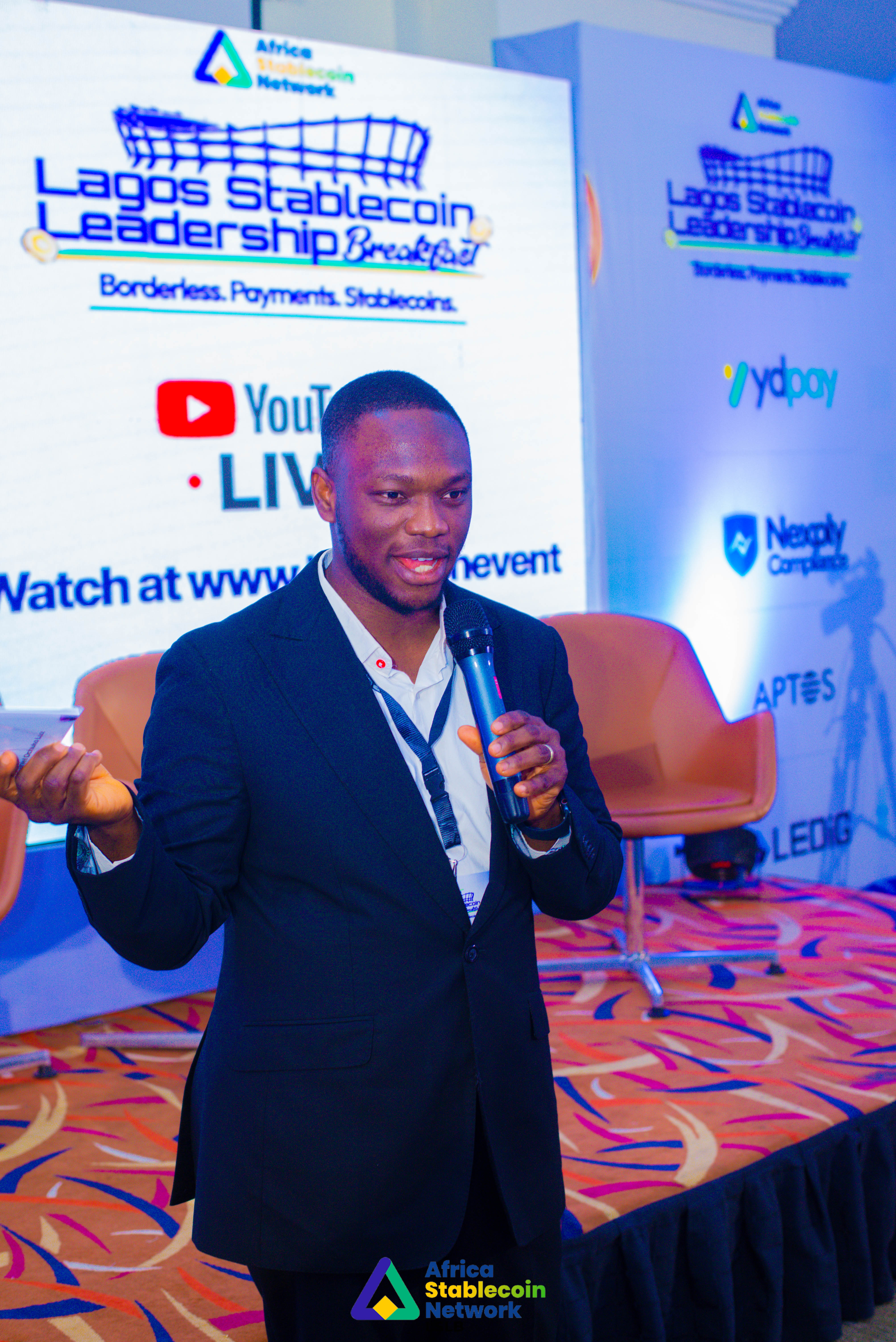 Nathaniel Luz, President of the Africa Blockchain Network