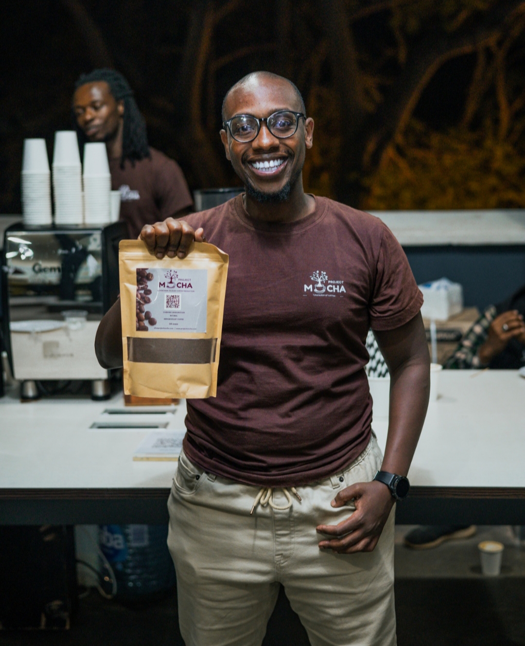 Peter Maina, co-founder of Project Mocha