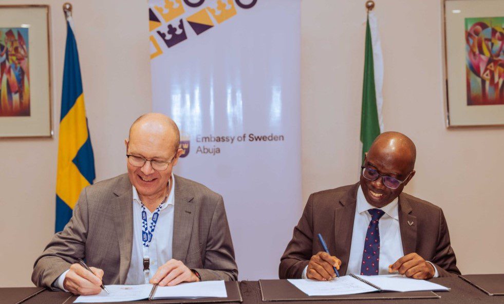 5G: NCC and Swedfund signing ceremony
