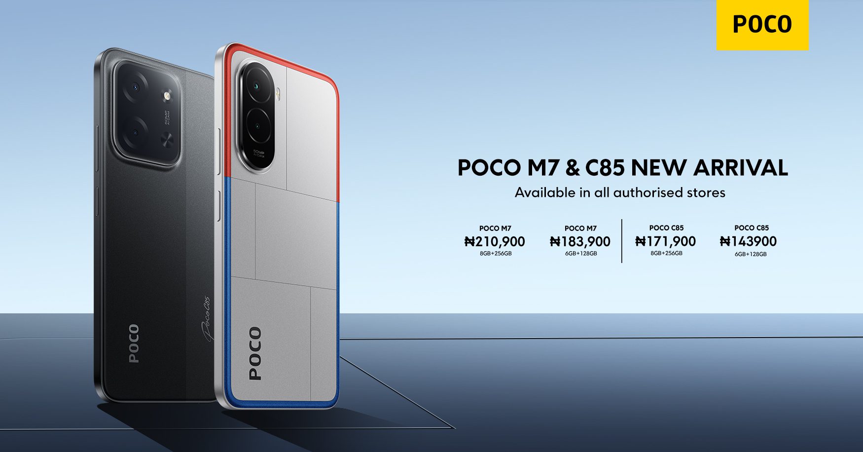 POCO M7 and POCO C85