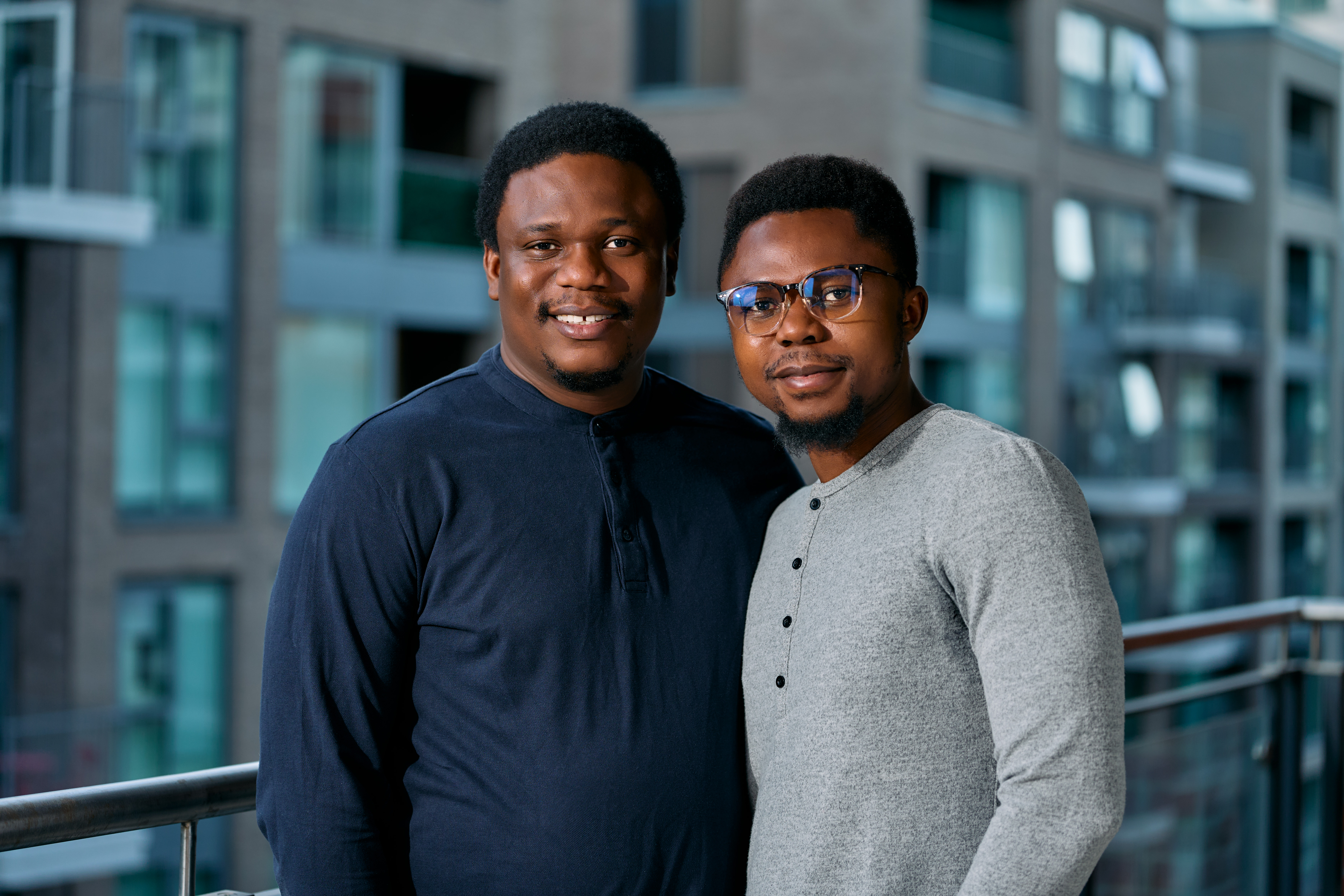 Tosin Eniolorunda and Felix Ike, Moniepoint co-founders