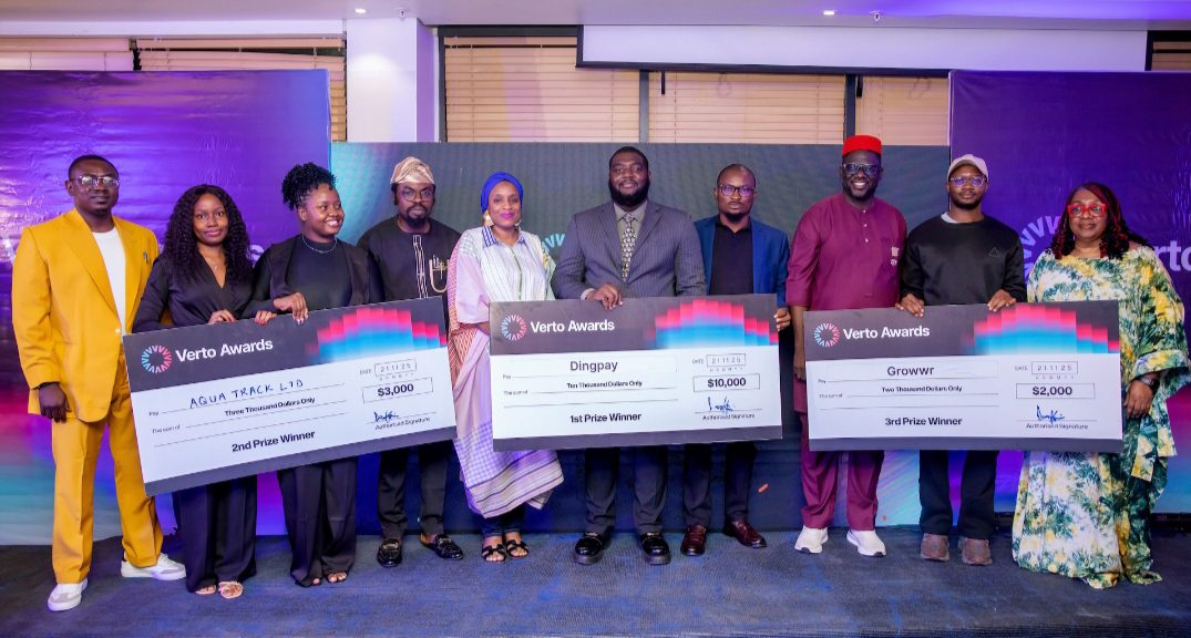 DingPay, AquaTrack and Growwr dominate the inaugural 2025 Verto Awards