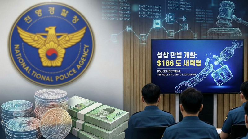 South Korean police officers fired over $186 million crypto money-laundering scheme