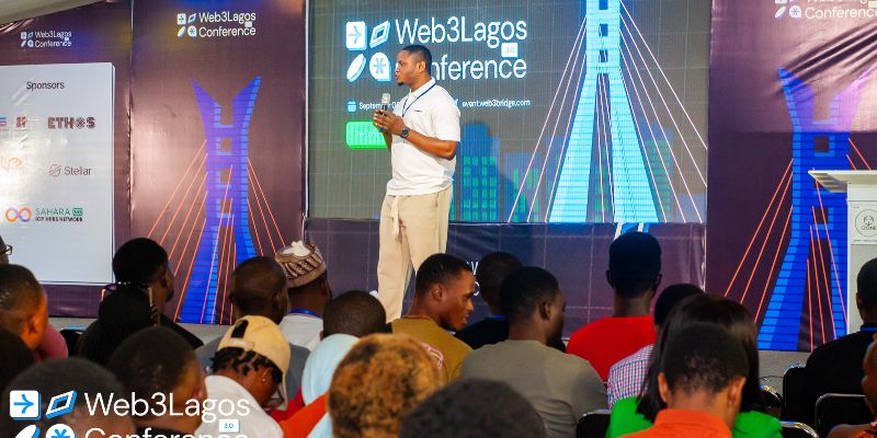 Idris at Web3 Lagos