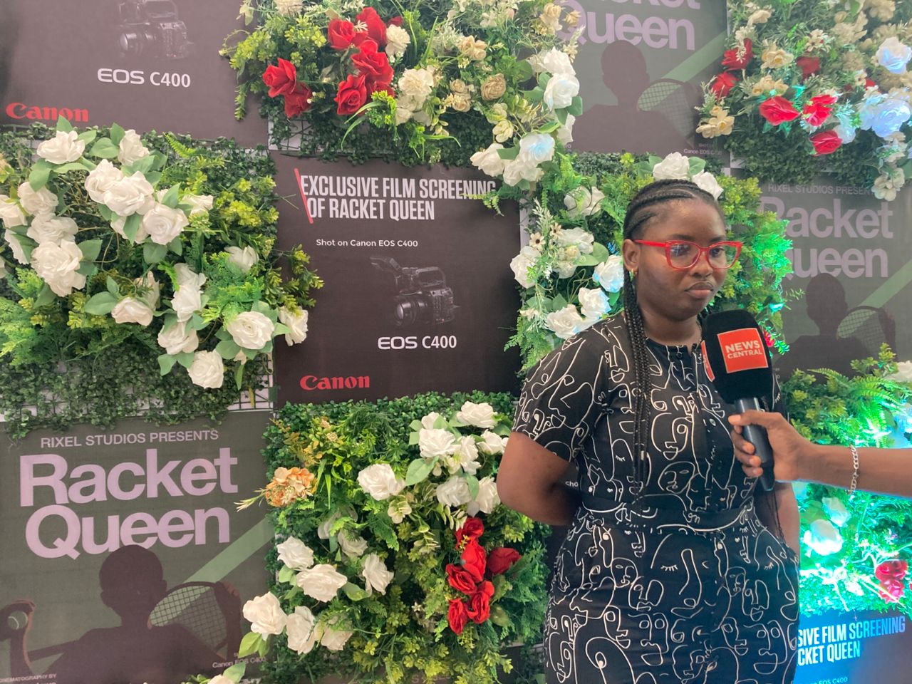 Nora Awolowo at Racket Queen premiere