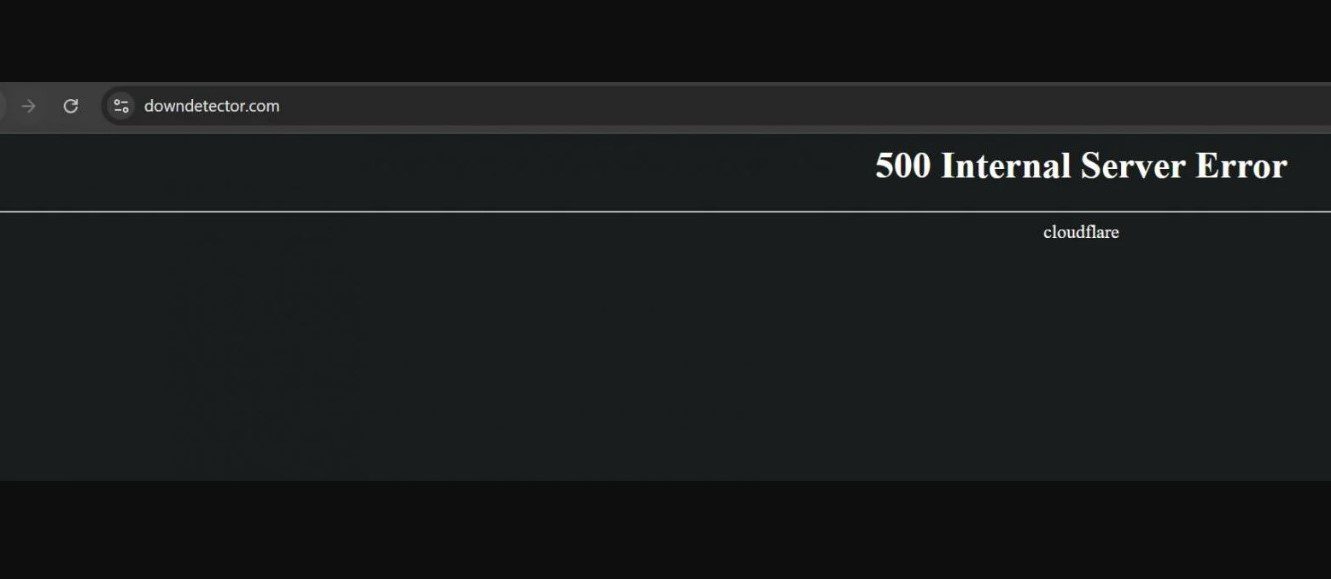 Downdetector went down