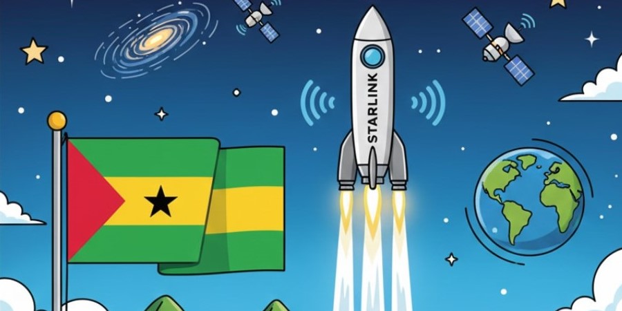 With São Tomé and Príncipe, Starlink has now launched in 8 African countries in 2025