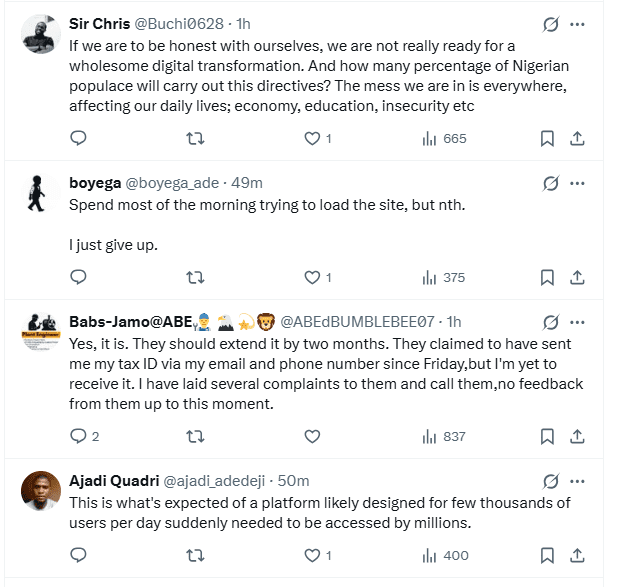 Lagos eTax portal down as March 31 tax deadline looms