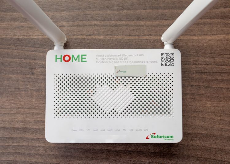 Kenya : Safaricom home fibre router