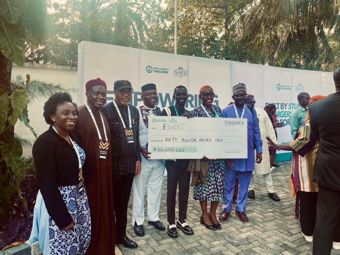 Caleb Pamilerin of Fluxt receives NGN50M grant from FG