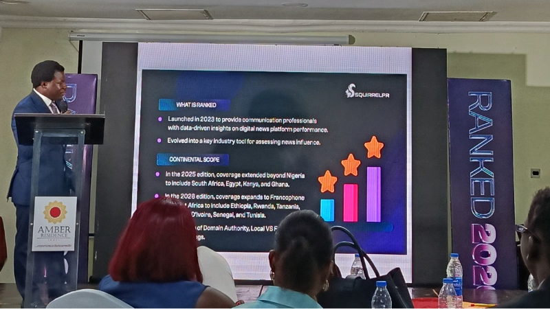 Nigeria’s digital media traffic declines by 26.2% in 2025, according to SquirrelPR RANKED 2026 report