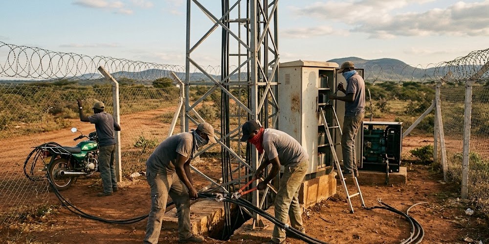 Telecoms equipment theft
