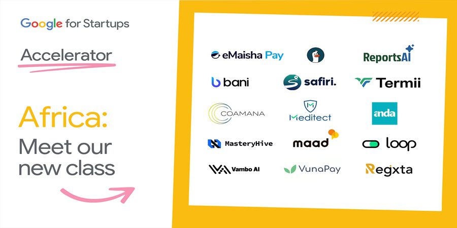 Meet the 4 Nigerian startups selected for the 10th Google for Startups Accelerator Africa Cohort