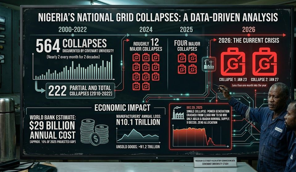 Το ηλεκτρικό δίκτυο της Νιγηρίας καταρρέει κάθε χρόνο. Μπορεί ένα νέο λογισμικό να διορθώσει αυτό που κατέστρεψαν δεκαετίες παραμέλησης;