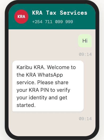 Kenya launches WhatsApp chatbot to simplify tax filing for millions