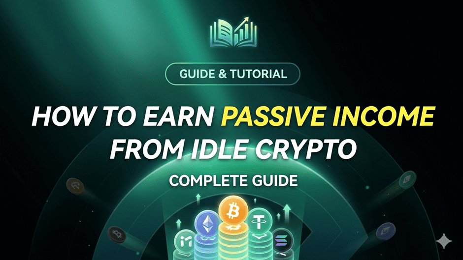 How to Earn Passive Income from Idle Crypto: Complete Guide