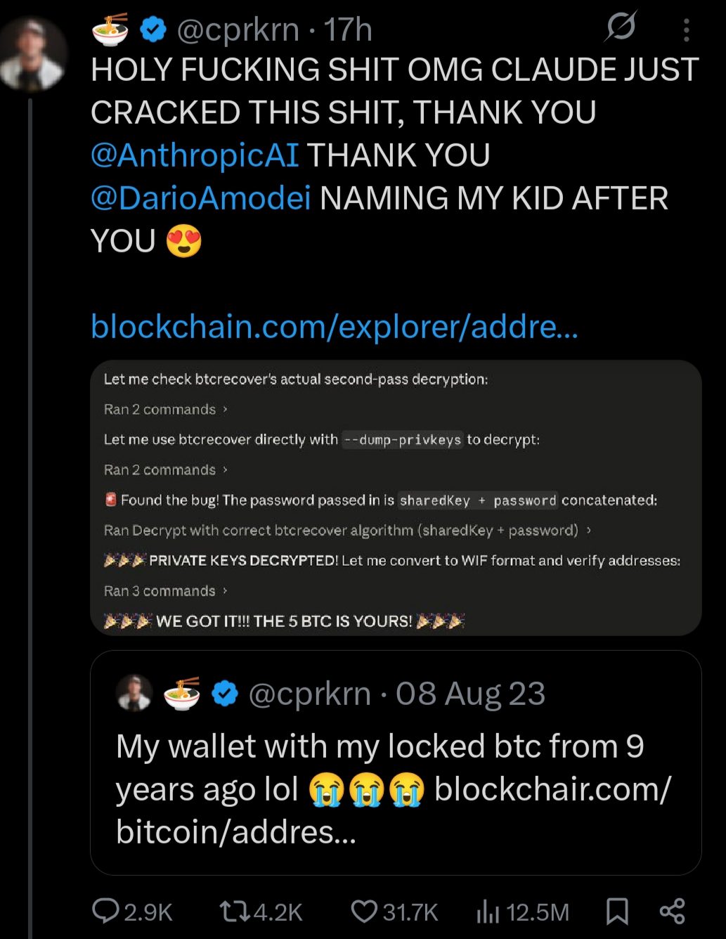 No, Claude AI didn’t hack Bitcoin: The whole truth behind the viral crypto wallet recovery