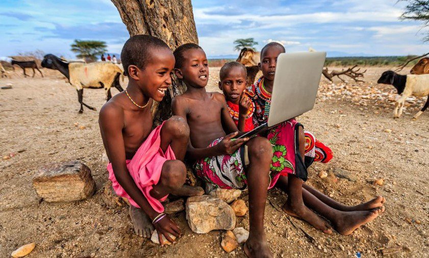 Children in rural area