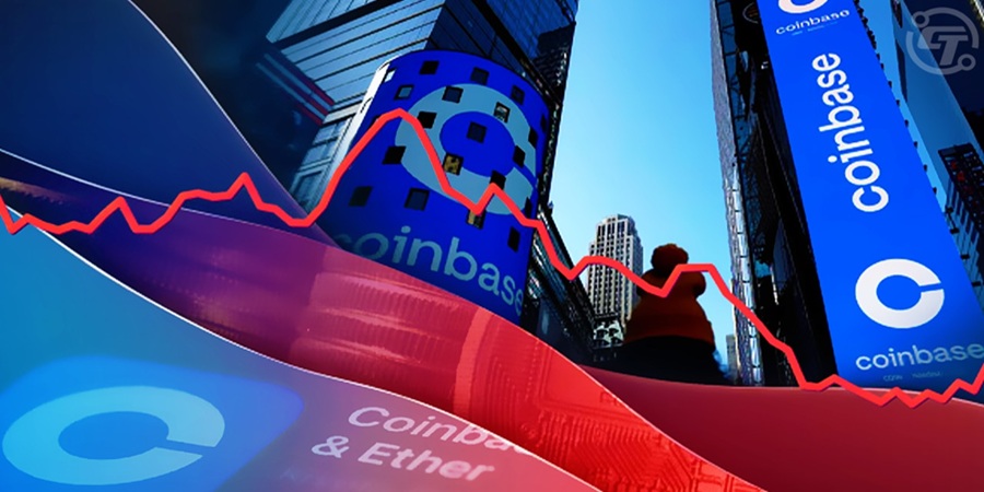 Coinbase posts second straight quarterly loss as it losses 15% of value