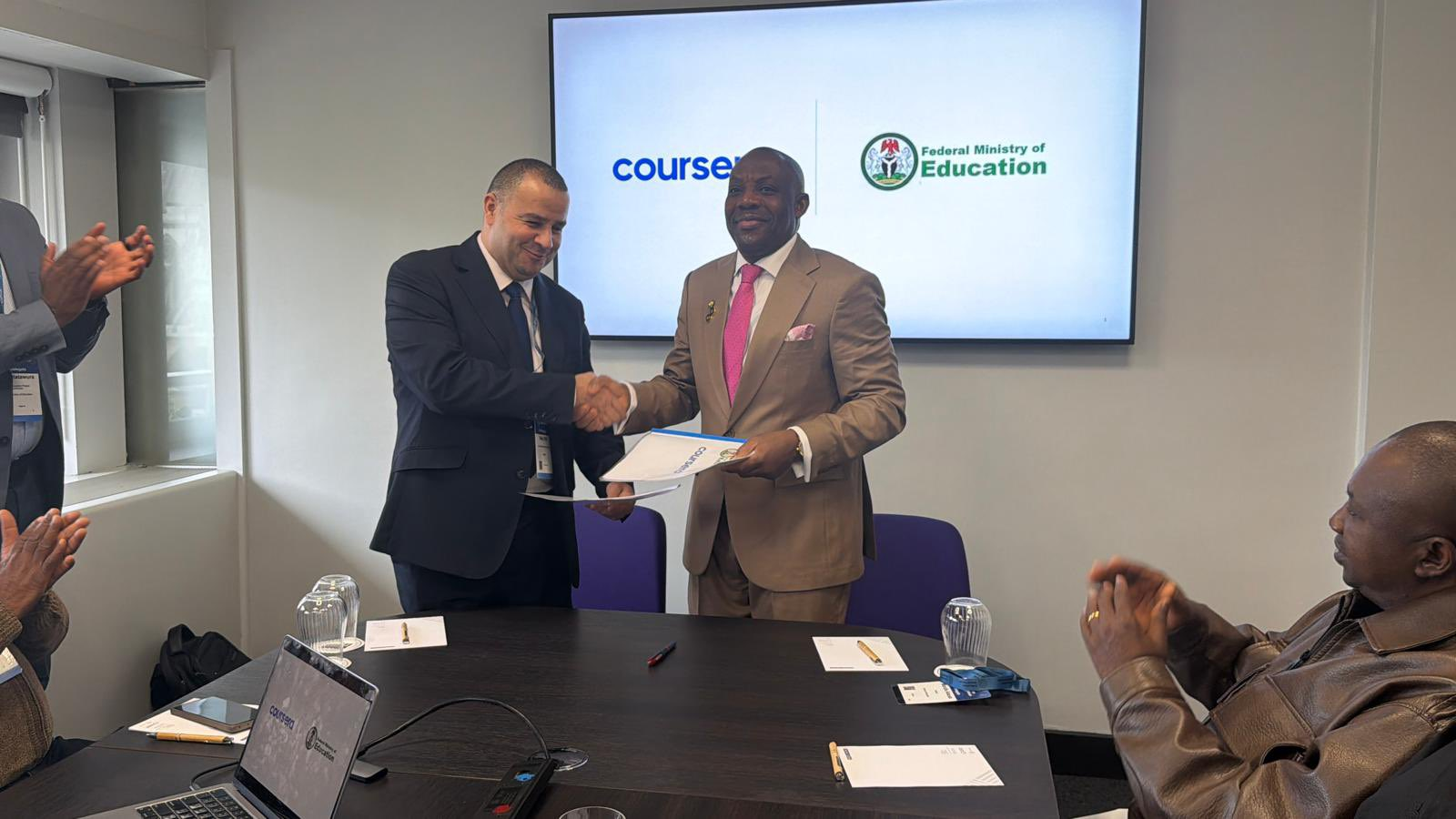 Nigeria partners Coursera to offer free AI training to 36,000 youths
